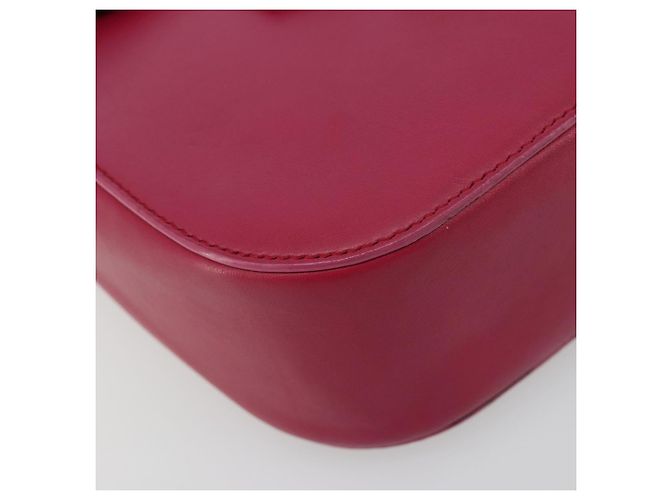 Bulgari Borsa a Spalla con Catena BVLGARI in Pelle Pink Gold Auth BA13069A Rosa D'oro - vista 11
