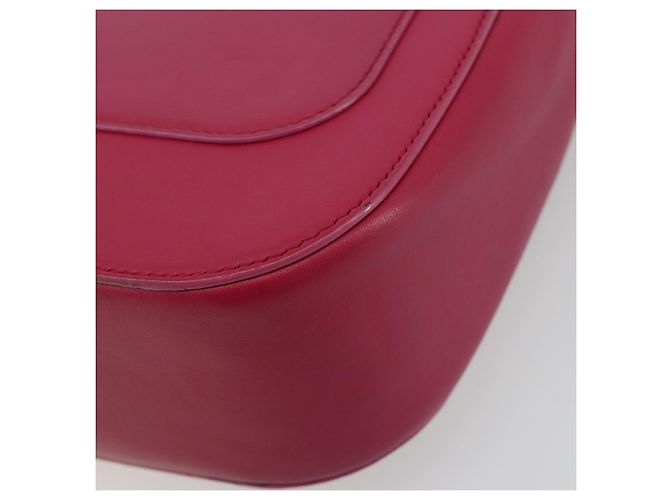 Bulgari Borsa a Spalla con Catena BVLGARI in Pelle Pink Gold Auth BA13069A Rosa D'oro - vista 12