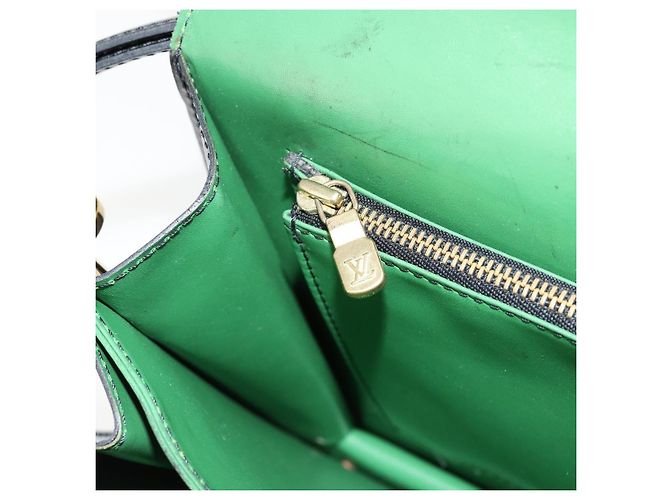 Sac à l'épaule LOUIS VUITTON Epi Osh Black Green M52444 LV Auth 181997 Noir Vert - vue 20