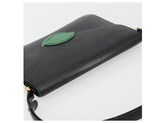 Sac à l'épaule LOUIS VUITTON Epi Osh Black Green M52444 LV Auth 181997 Noir Vert - vue 6