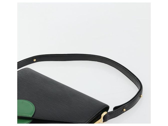 Sac à l'épaule LOUIS VUITTON Epi Osh Black Green M52444 LV Auth 181997 Noir Vert - vue 8