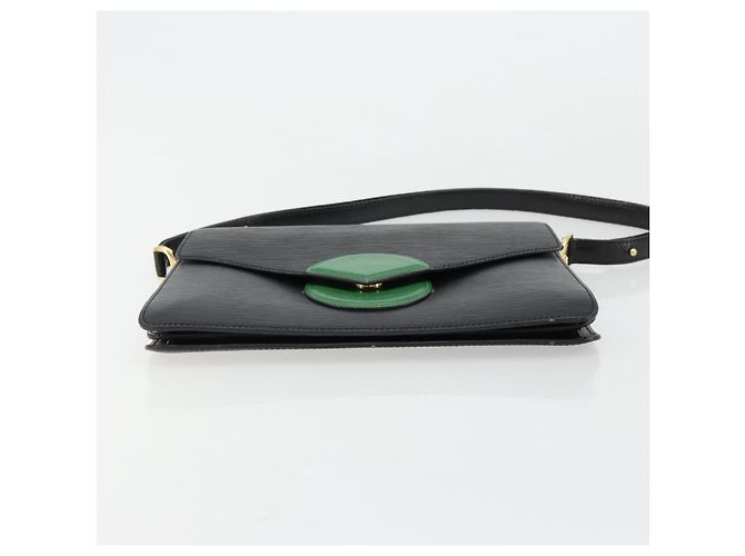 Sac à l'épaule LOUIS VUITTON Epi Osh Black Green M52444 LV Auth 181997 Noir Vert - vue 9