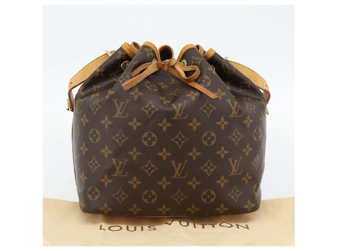 LOUIS VUITTON Borsa a Spalla Monogram Petit Noe M42226 LV Auth 181855SAV Monogramma - vista 20