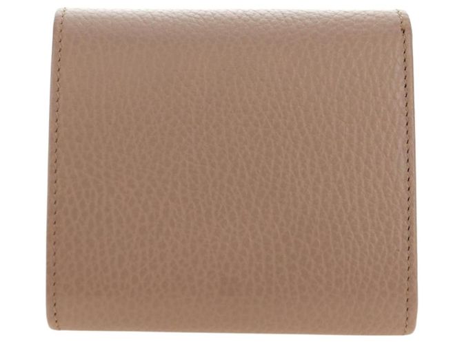Portefeuille GUCCI en cuir Rose Or 598587 Auth am11673V Doré - vue 3