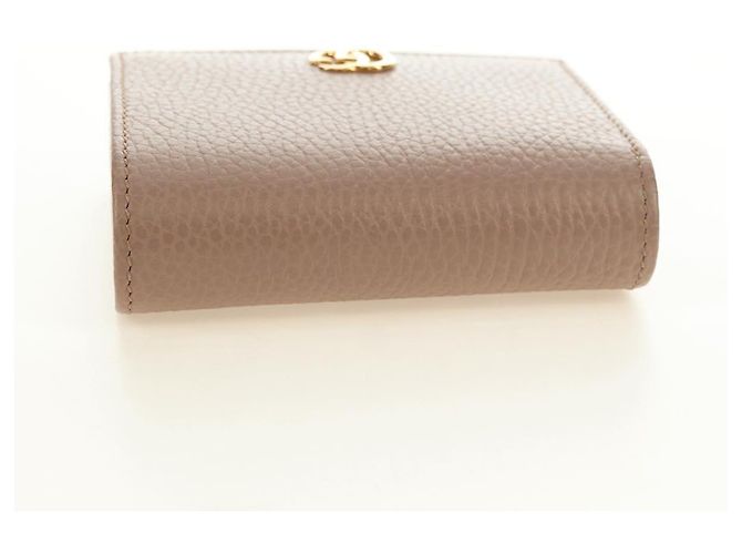Portefeuille GUCCI en cuir Rose Or 598587 Auth am11673V Doré - vue 6