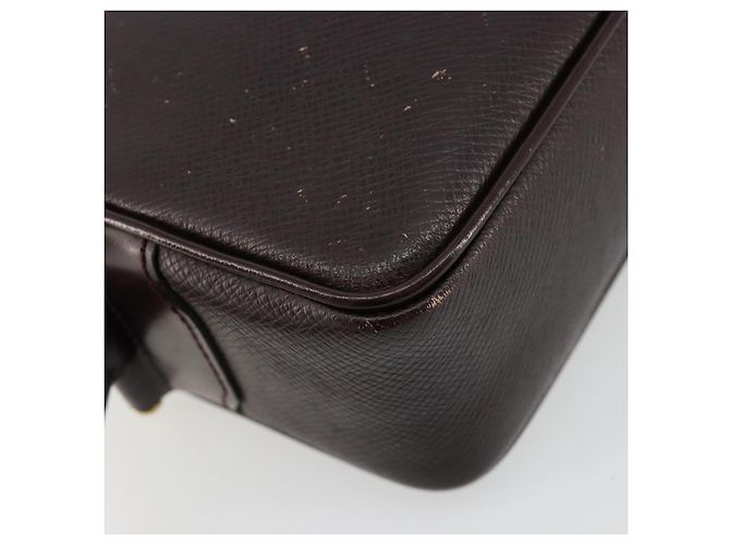 LOUIS VUITTON Taiga Karga Clutch Bag Acajou M30816 LV Auth ka4500 Marrone - vista 11