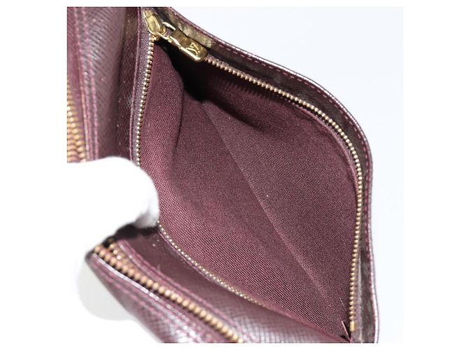 LOUIS VUITTON Taiga Karga Clutch Bag Acajou M30816 LV Auth ka4500 Marrone - vista 18