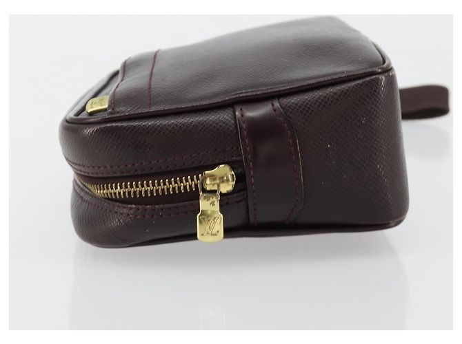 LOUIS VUITTON Taiga Karga Clutch Bag Acajou M30816 LV Auth ka4500 Marrone - vista 5