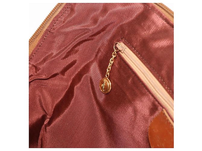 Borsa a Mano GUCCI Bamboo in Pelle 2way Beige Oro 000 1448 0289 Auth BA12991 D'oro - vista 22