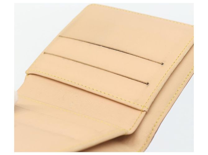 LOUIS VUITTON Portafoglio per Banconote e Carte di Credito Multicolor M92983 Auth 182791 Bianco - vista 14