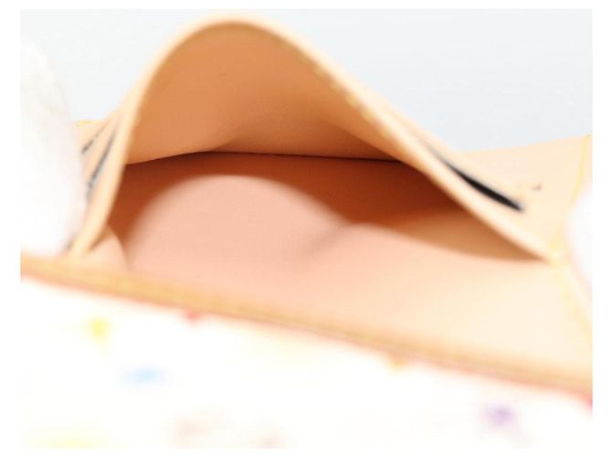 LOUIS VUITTON Portafoglio per Banconote e Carte di Credito Multicolor M92983 Auth 182791 Bianco - vista 15