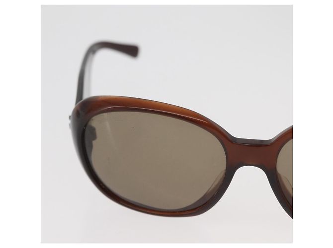 Gafas de sol CHANEL de plástico marrón CC Auth BA13212 Castaño - vista 4