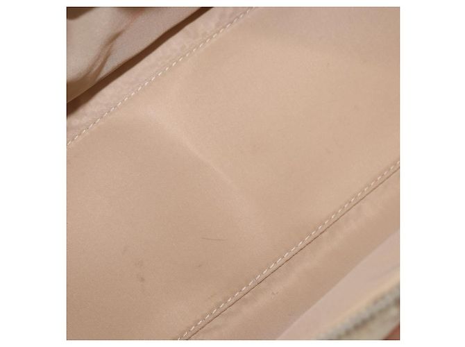 Borsa Christian Dior Trotter Canvas Romantic PVC Beige Silver Auth yk20375SAV Argento - vista 17