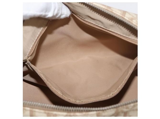 Borsa Christian Dior Trotter Canvas Romantic PVC Beige Silver Auth yk20375SAV Argento - vista 21