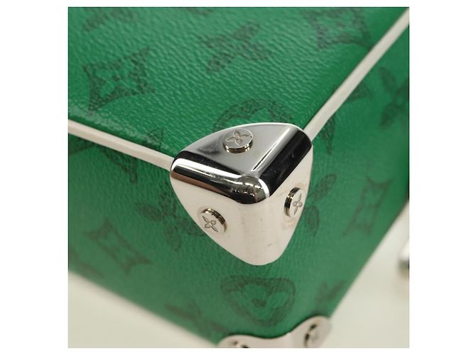 LOUIS VUITTON Monogram Everyday Mini Soft Trunk Tasche Grün M80816 Auth 182008SAM Monogramm - Ansicht 17