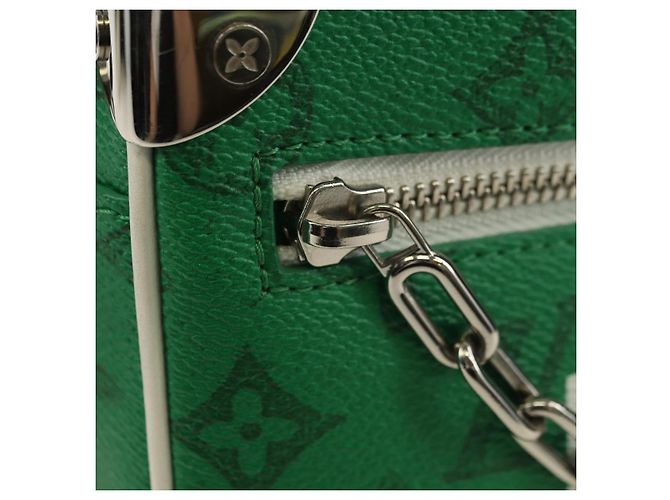 LOUIS VUITTON Monogram Everyday Mini Soft Trunk Tasche Grün M80816 Auth 182008SAM Monogramm - Ansicht 19