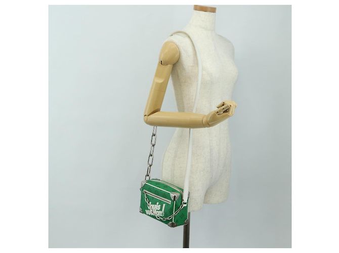 LOUIS VUITTON Monogram Everyday Mini Soft Trunk Tasche Grün M80816 Auth 182008SAM Monogramm - Ansicht 25