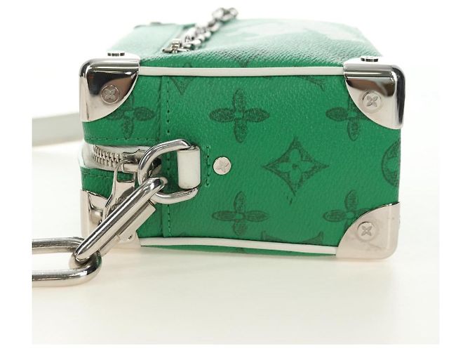 LOUIS VUITTON Monogram Everyday Mini Soft Trunk Tasche Grün M80816 Auth 182008SAM Monogramm - Ansicht 3