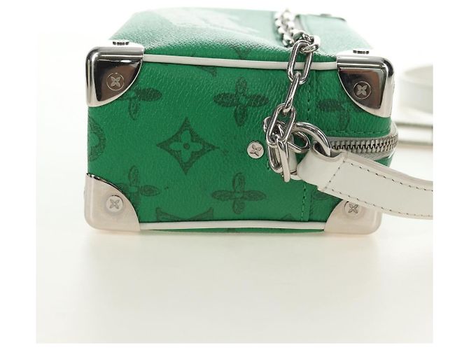 LOUIS VUITTON Monogram Everyday Mini Soft Trunk Tasche Grün M80816 Auth 182008SAM Monogramm - Ansicht 4