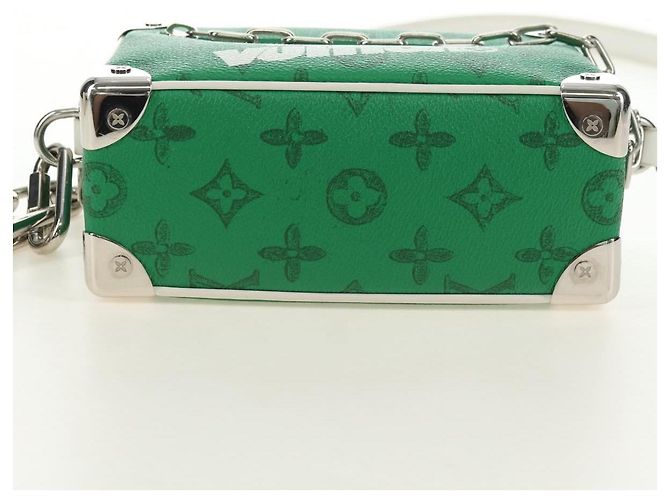 LOUIS VUITTON Monogram Everyday Mini Soft Trunk Tasche Grün M80816 Auth 182008SAM Monogramm - Ansicht 5
