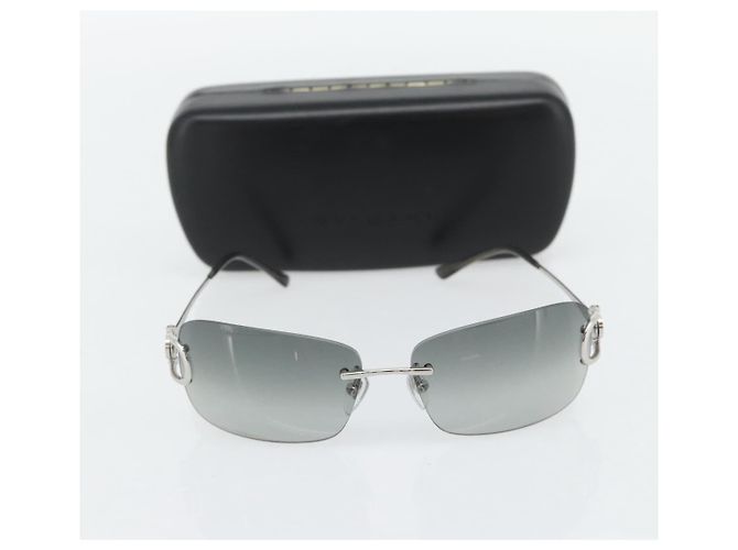Bulgari Gafas de sol BVLGARI metal Silver Auth BA13217 Plata - vista 13