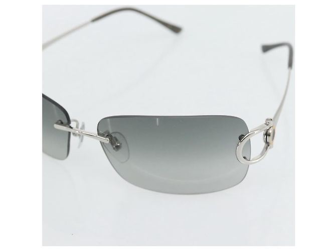 Bulgari Gafas de sol BVLGARI metal Silver Auth BA13217 Plata - vista 9