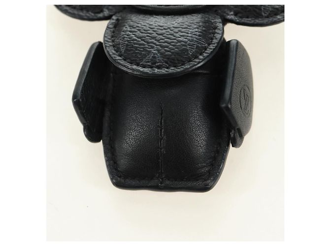 LOUIS VUITTON Monogram Eclipse Portachiavi di Vivienne Charm MP1998 Auth 181294M Monogramma - vista 3