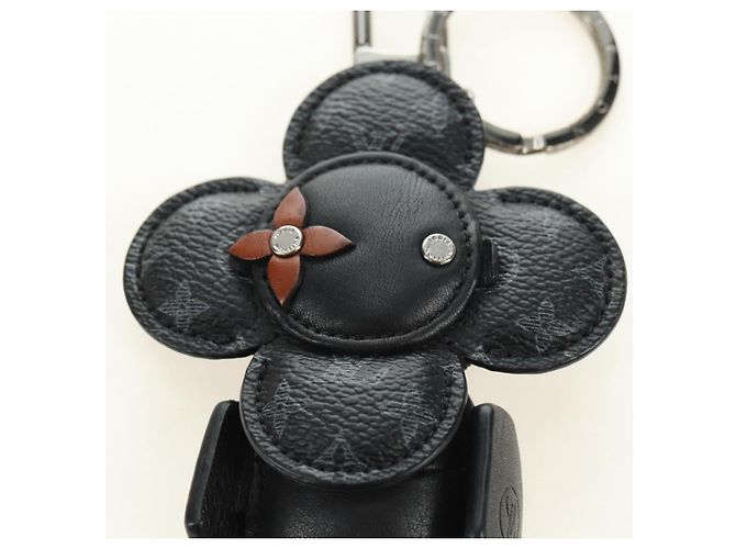 LOUIS VUITTON Monogram Eclipse Portachiavi di Vivienne Charm MP1998 Auth 181294M Monogramma - vista 4