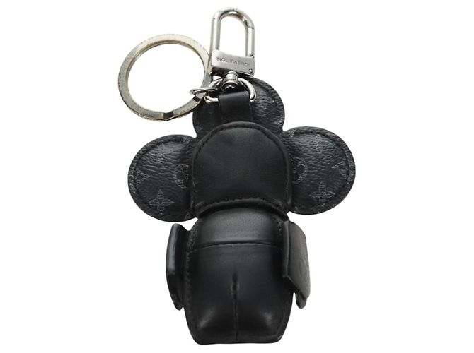 LOUIS VUITTON Monogram Eclipse Portachiavi di Vivienne Charm MP1998 Auth 181294M Monogramma - vista 6