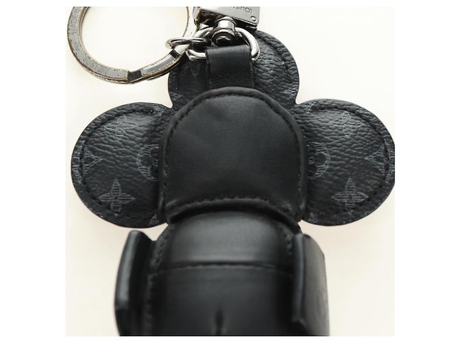 LOUIS VUITTON Monogram Eclipse Portachiavi di Vivienne Charm MP1998 Auth 181294M Monogramma - vista 8