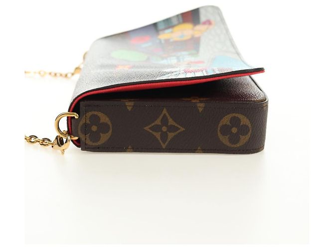 LOUIS VUITTON Pochette Felice Monogram Vivienne Borsa a Spalla LV Auth 181444SAM Monogramma - vista 4