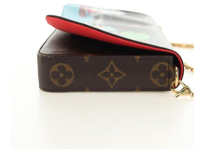 LOUIS VUITTON Pochette Felice Monogram Vivienne Borsa a Spalla LV Auth 181444SAM Monogramma - vista 5