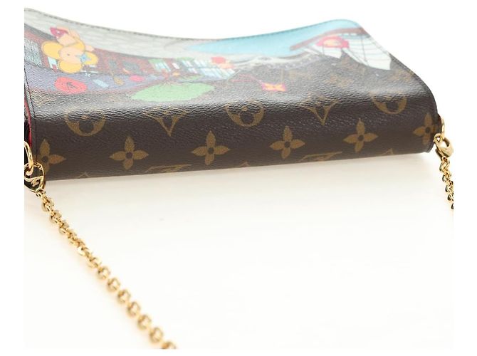 LOUIS VUITTON Pochette Felice Monogram Vivienne Borsa a Spalla LV Auth 181444SAM Monogramma - vista 6