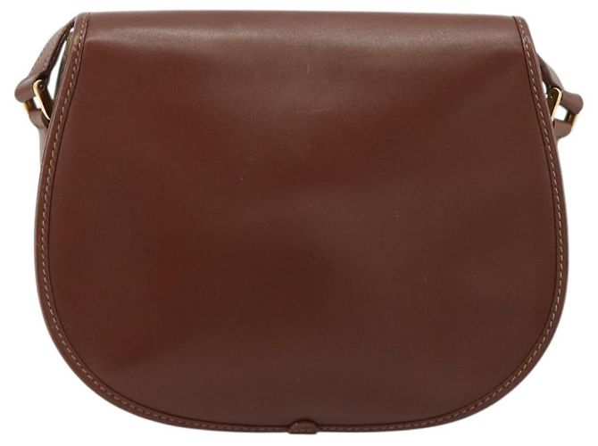 Borsa a tracolla GUCCI in PVC e pelle marrone oro 007 14 0074 Auth am11698 D'oro - vista 3