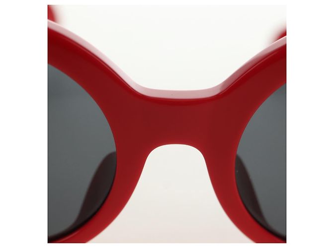 Gafas de sol LOUIS VUITTON colaboración Supreme de plástico Rojo Z0989E Auth 181672SM Roja - vista 10