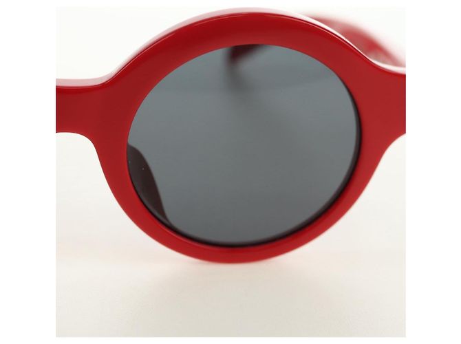 Gafas de sol LOUIS VUITTON colaboración Supreme de plástico Rojo Z0989E Auth 181672SM Roja - vista 11