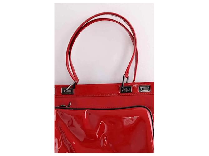 Lancel Rote Tragetasche - Ansicht 2