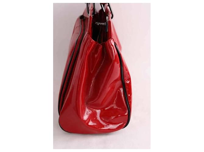 Lancel Rote Tragetasche - Ansicht 3