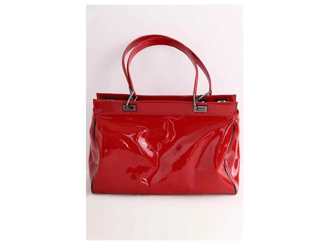 Lancel Rote Tragetasche - Ansicht 4