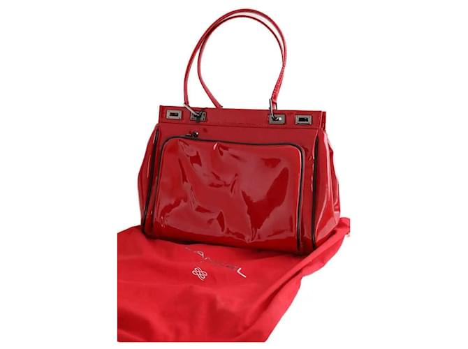 Lancel Rote Tragetasche - Ansicht 7