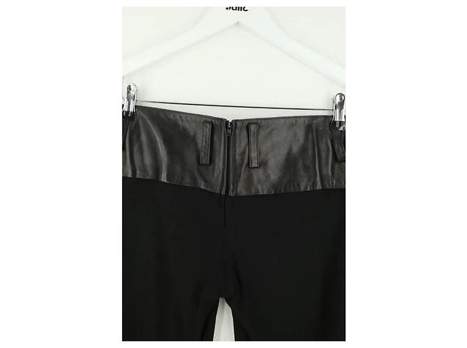 Jitrois Calça larga preta Preto - vista 2