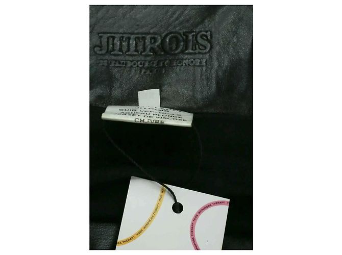 Jitrois Calça larga preta Preto - vista 5