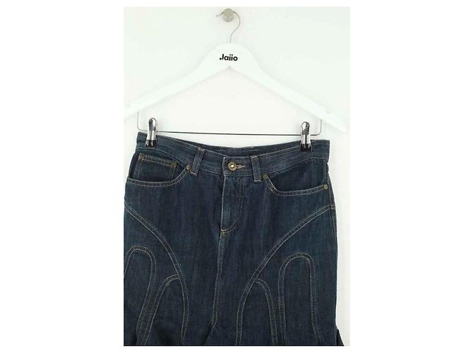 Alexander Mcqueen Blauer Rock - Ansicht 2