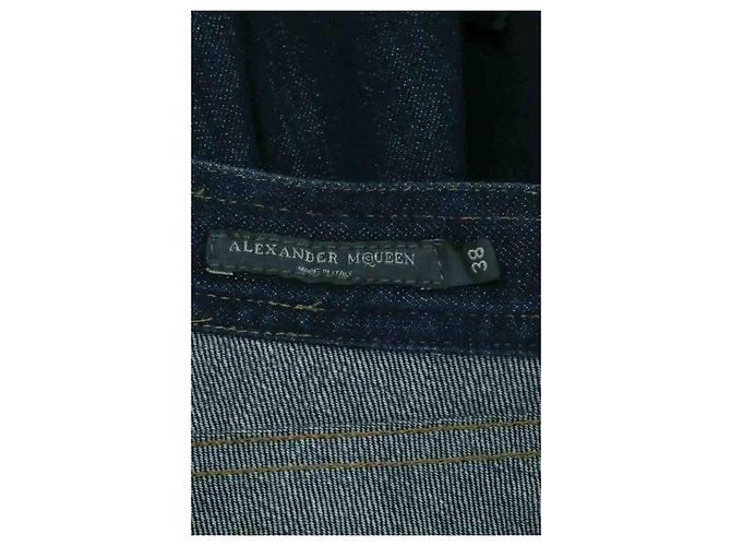 Alexander Mcqueen Blauer Rock - Ansicht 5