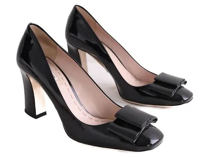 Miu Miu Tacchi neri Nero - vista 3