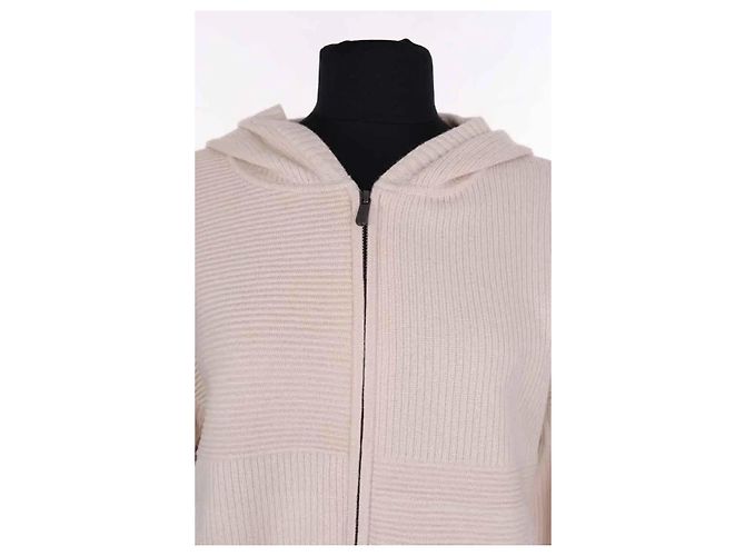 Eric Bompard Gilet ecru Crudo - vista 2