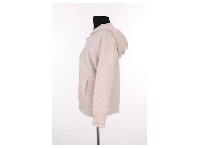 Eric Bompard Gilet ecru Crudo - vista 3