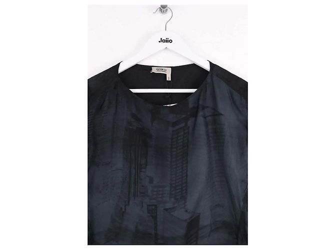 Yves Saint Laurent Blusa verde - vista 2
