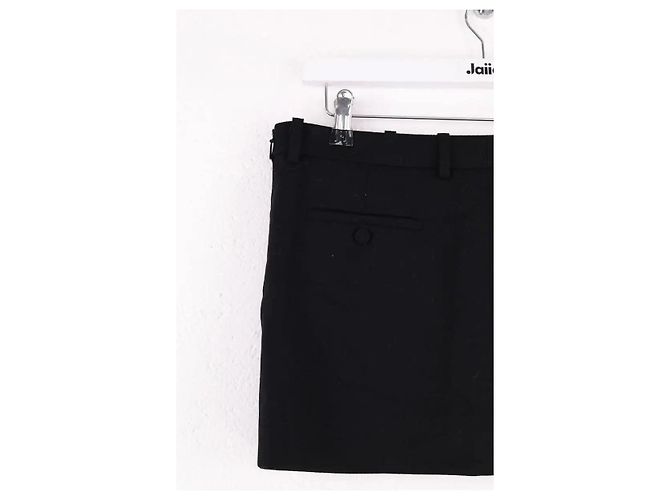 Saint Laurent Minifalda negra Negro - vista 4