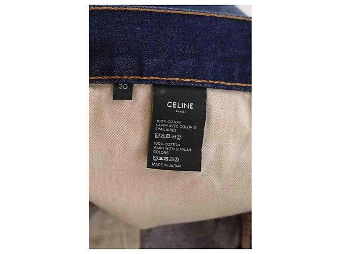 Céline Vaqueros rectos azules - vista 6
